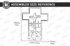 Easter Night Light Laser Cut Bundle| Religious LED Light SVG Product Image 9