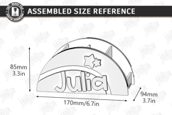 Sports Desk Organizers Laser Cut Bundle | Name Signs SVG Product Image 14