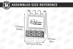 A-Frame Welcome Signs Laser Cut Bundle | Porch Signs SVG Product Image 9