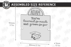 Graduation Bracelet Holder Laser Cut Bundle | Grad 2026 |CNC Product Image 8