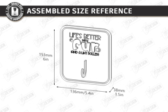 Pet Hair Roller Holders Laser Cut Bundle | Pet Organizer SVG Product Image 9