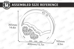 Flowers Basket Laser Cut | Bouquet Holder | Gift Basket SVG Product Image 2