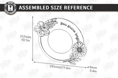 Affirmation Mirror Frames Laser Cut Bundle | Kind Quotes SVG Product Image 9