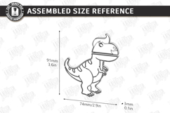 Clothespin Puppets Laser Cut Bundle | Moving Mouth DIY Toys Product Image 9