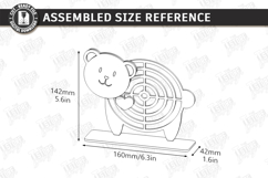 Yarn Wrapped Animals Laser Cut | Yarn Craft | Sensory Toys Product Image 2