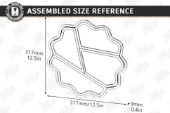 Snack Serving Trays Laser Cut Bundle | Modular Serving Board Product Image 9