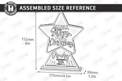 Personalized Kids Graduation Award Laser Cut | Grad 2026 SVG Product Image 2