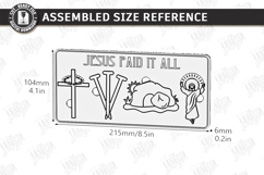 He Is Risen Puzzle Laser Cut Bundle | Christian Easter Story Product Image 24