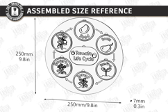 Life Cycle Puzzle Laser Cut | Montessori Toys | Kids Laser Product Image 2