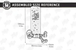Funny Legs Bookmark Laser Cut | Elf Wooden Bookmarks Laser Product Image 2