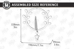 Bird Garden Hanging Decor Laser Cut Bundle | Porch Decor SVG Product Image 19