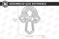 Christian Easter Bookmark Laser Cut Bundle | Religious Cross Product Image 19