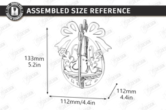 3D Easter Egg Ornaments Laser Bundle | Layered Easter Decor Product Image 14