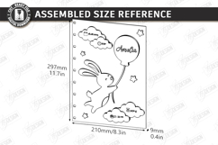 3D Baby Photo Album Laser Cut Bundle | Book Cover | Keepsake Product Image 9