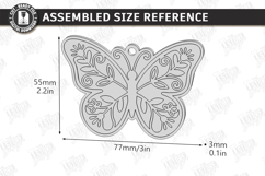 Layered Hanging Ornaments Laser Cut Bundle | Wall Decor SVG Product Image 20