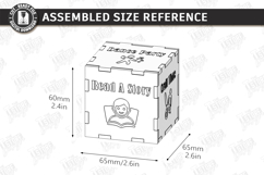 Decision Making Dice Laser Cut Bundle | Food and Activity Product Image 9