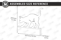 Cat Door Corners Laser Cut Bundle|Wall Decor SVG|Home Decor Product Image 9