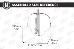 3D Animal Wall Hooks Laser Cut Bundle | Wall Hanging | CNC Product Image 20