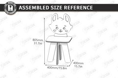 Animal Kids Chair Laser Cut Bundle | Children Furniture SVG Product Image 19