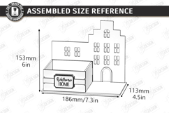 House Shaped Organizer Laser Cut Bundle | Desk Storage Box Product Image 9