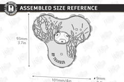 DND Health Point Tracker Laser Cut | HP Tracker Glowforge Product Image 2