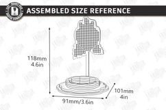 Needle Pincushion Sewing Stands Laser Bundle | Cross Stitch Product Image 9