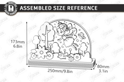 Kids Night Light Laser Cut Bundle| 3D Bedroom Table Lamp SVG Product Image 14