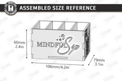 Drink Packet Organizer Laser Cut| Station Storage Laser |CNC Product Image 2