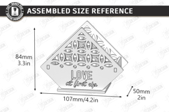 Coffee Filter Holder Laser Cut | Kitchen Decor | Desk Stand Product Image 2