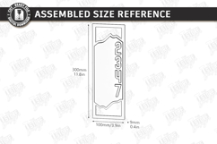 Modern House Number Signs Laser Cut Bundle | Address Plaque Product Image 24