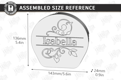 Jewelry Box with Mirror Laser Cut | Floral Jewelry Organizer Product Image 2