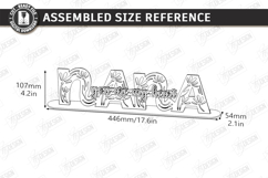 Mom Love You Stand Laser Cut|Family Design|Table Decoration Product Image 2