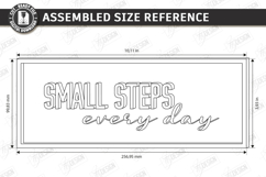 Motivational Wall Sign Laser Cut Bundle | Inspirational SVG Product Image 24