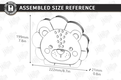 Animal Money Box Laser Cut|Cute Animals|Piggy Bank|Coin Box Product Image 2