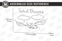 Nursery Wall Decor Laser Cut Bundle | Kids Room | Kids Laser Product Image 24