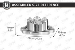 Lotus Flower Tealight Candle Holder Laser Cut Bundle | CNC Product Image 10