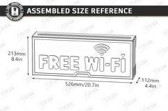 Decorative Wi-Fi Router Hiding Box Laser Cut Bundle | Home Product Image 30