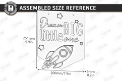 Nursery Wall Decor Laser Cut Bundle | Wooden Kids Room Sign Product Image 19