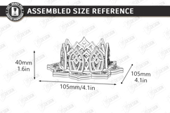 Lotus Flower Tealight Candle Holder Laser Cut Bundle | CNC Product Image 11