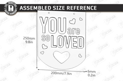 Nursery Wall Decor Laser Cut | Kids Room Sign | Wood Banner Product Image 3