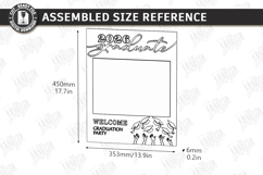 Graduation Welcome Signs Laser Cut Bundle | Graduation Party Product Image 20