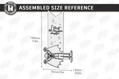 Funny Legs Bookmark Laser Cut | Vampire Wooden Bookmarks SVG Product Image 2