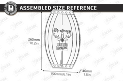 Beer Bottle Opener Laser Cut | Wall Mounted Bottle Opener Product Image 2
