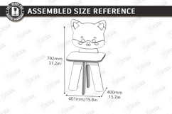 Animal Kids Chair Laser Cut Bundle | Children Furniture SVG Product Image 20