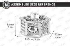 Mother's Day Gift Boxes Laser Cut Bundle | Floral Boxes SVG Product Image 25