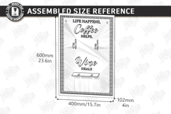 Mug and Glass Holders Laser Cut Bundle | Wall Decor SVG |CNC Product Image 10