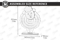 Yarn Wrapped Animals Craft Laser Cut Bundle | Shelf Sitters Product Image 10