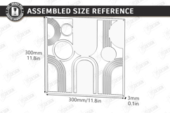 Decorative Panel Laser Cut Bundle | Wall Art | Home Decor Product Image 21