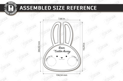 Easter Bunny Treat Trays Laser Cut Bundle | Serving Tray SVG Product Image 20