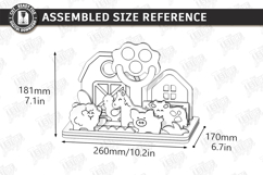 Modular Wooden Block Laser Cut Bundle | Toys and Games | CNC Product Image 30